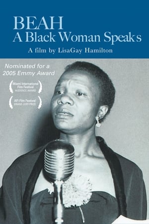 Beah: A Black Woman Speaks watch Beah: A Black Woman Speaks