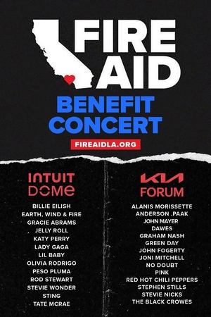 watch FireAid Benefit Concert